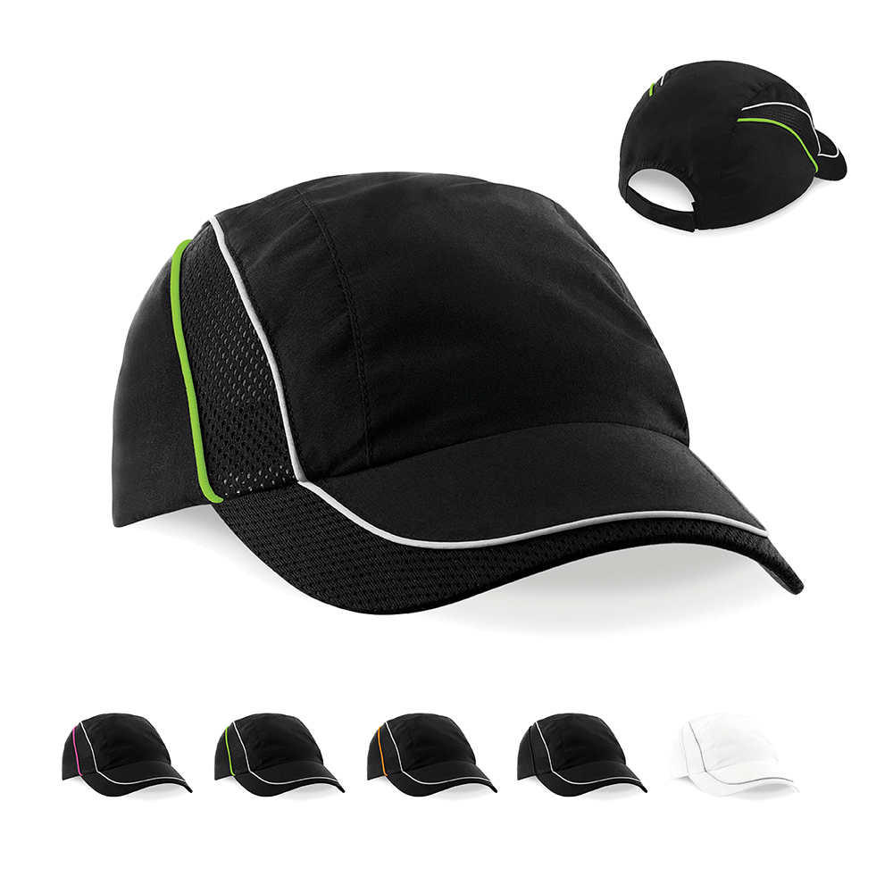 Beechfield NetzCap COOLMAX FLOW MESH CAP Basecap Sportcap Kappe Neu