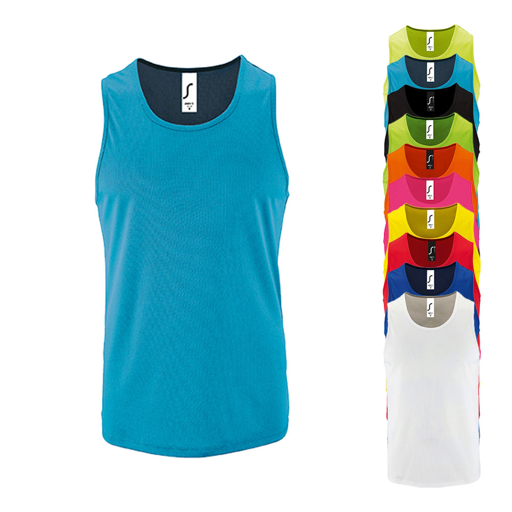 Sols Herren Sportshirt MENS SPORTS TANK TOP SPORTY S M L XL XXL 3XL Neu